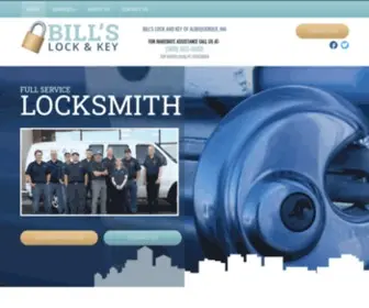 Billslockandkey.org(Bill's Lock & Key) Screenshot