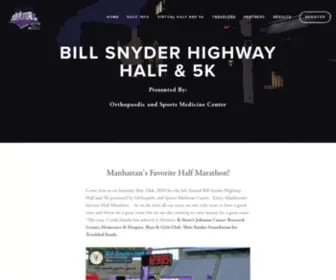 Billsnyderhighwayhalf.com(Bill Snyder Highway Half & 5K) Screenshot