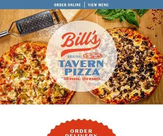 Billsoriginaltavernpizza.com(We Pizza) Screenshot