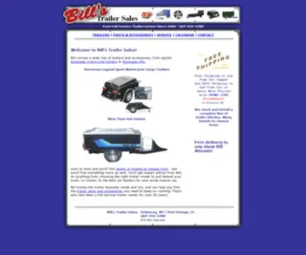 Billstrailersales.com(Bill’s Trailer Sales) Screenshot