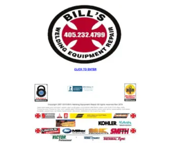 Billswelderrepair.com(Bills Welder Repair) Screenshot