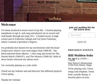 Billwaldenmusic.com(Bill Walden) Screenshot