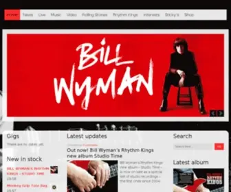 Billwyman.com(Bill Wyman) Screenshot
