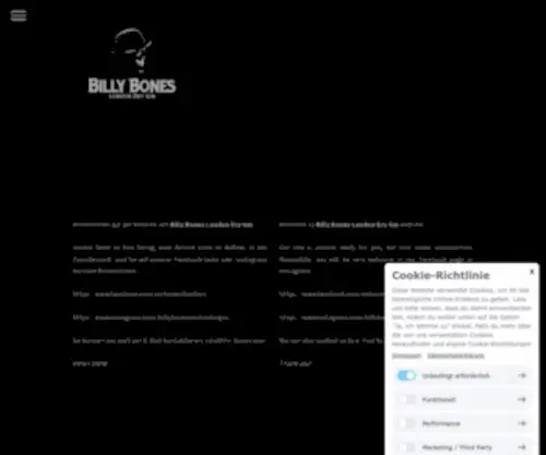 Billy-Bones.com(Billy Bones) Screenshot