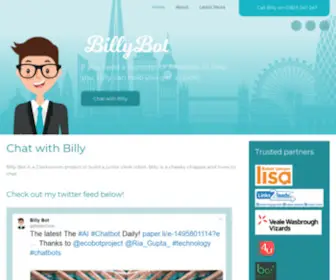 Billybot.co.uk(Chat with Billy Billy Bot) Screenshot