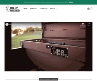 Billyboxes.com(Truck owners know that keeping expensive gear both secure and accessible) Screenshot