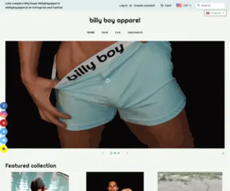 Billyboyapparel.com(Billy boy apparel) Screenshot