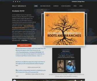 Billybranch.com(Billy Branch) Screenshot