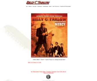 BillycFarlow.com(Great Music by Billy C) Screenshot