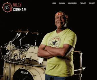 Billycobham.com(Billy Cobham) Screenshot