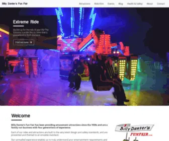 Billydantersfunfair.com(Billy Danter's Fun Fair) Screenshot