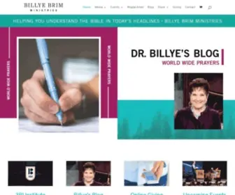 Billyebrim.org(Billye Brim Ministries) Screenshot