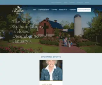 Billygrahamlibrary.org(The Billy Graham Library) Screenshot