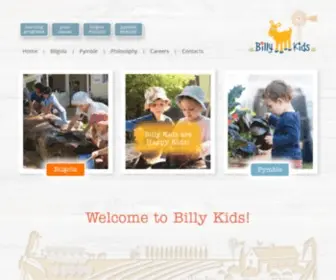 Billykidslearning.com(Billy Kids) Screenshot