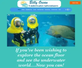 Billyoceanunderwateradventures.com(Billy Ocean Underwater Adventures) Screenshot