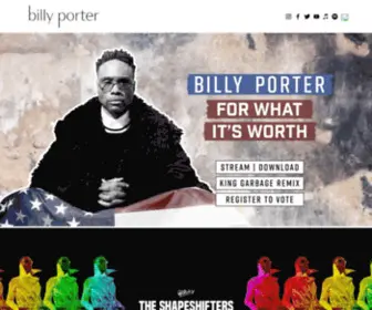 Billyporter.com(Billy Porter) Screenshot