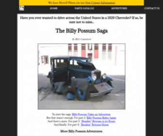 Billypossum.com(Billypossum) Screenshot