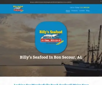 Billys-Seafood.com(Our fresh seafood) Screenshot