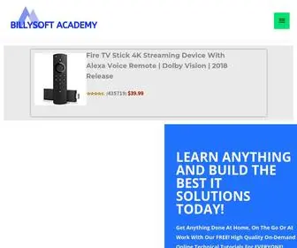 Billysoftacademy.com(Free Tech Tutorials) Screenshot