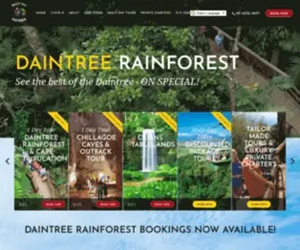 Billytea.com.au(Daintree Rainforest Tours & Outback Tours) Screenshot