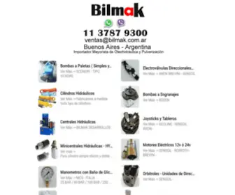 Bilmak.com.ar(Bilmak Oleohidraulica Argentina) Screenshot