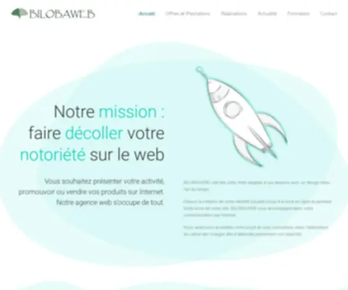 Bilobaweb.fr(Agence web du Val d'Oise 95) Screenshot