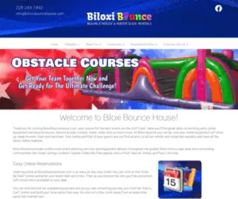 Biloxibouncehouse.com(Waterslide Rentals & Biloxi Bounce House Rentals) Screenshot