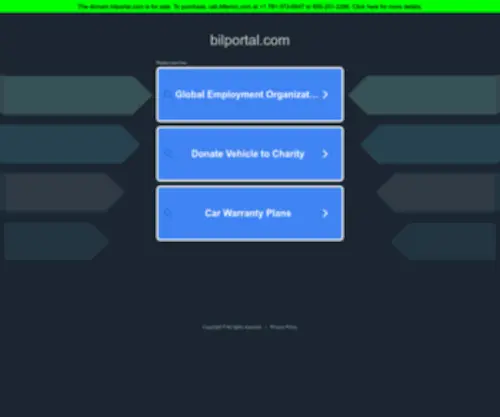 Bilportal.com(Bilportal) Screenshot
