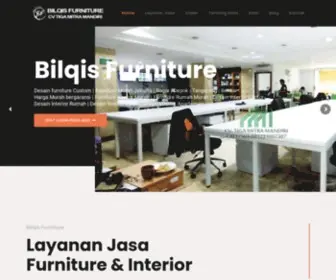 Bilqisfurniture.com(Jasa Pembuatan Furniture Custom) Screenshot