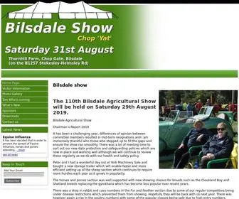 Bilsdaleshow.co.uk(Bilsdale Agricultural Show) Screenshot