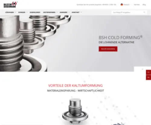 Bilstein-Siekermann.de(Bilstein & Siekermann) Screenshot