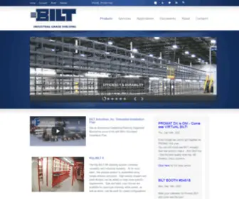 Biltindustries.com(Flexible Storage Solutions) Screenshot