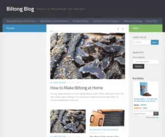 Biltongblog.com(Making Biltong) Screenshot