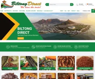 Biltongdirect.co.uk(Biltong Direct) Screenshot