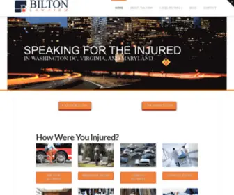 Biltonlaw.com(The Bilton Law Firm) Screenshot