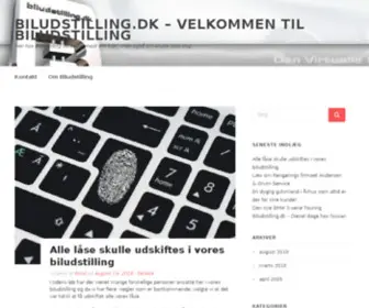 Biludstilling.dk(Velkommen til Biludstilling) Screenshot