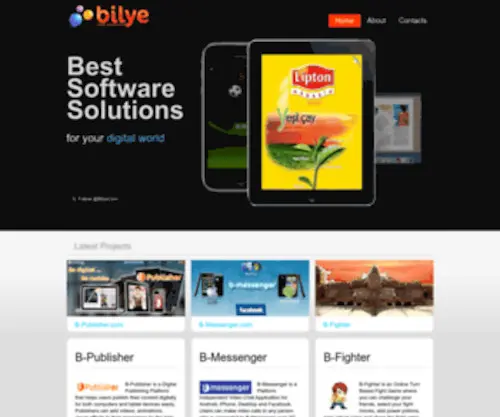 Bilye.com(Bilye Digital Entertainment) Screenshot