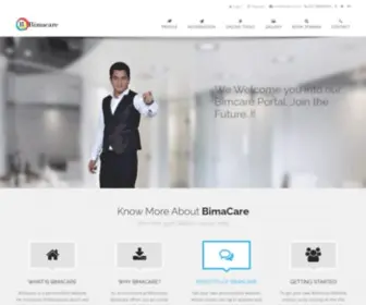 Bimacare.in(Home Page) Screenshot