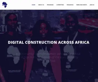 Bimafrica.org(BIM Africa Initiative) Screenshot