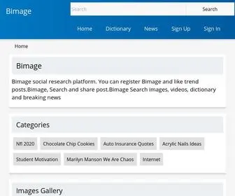 Bimage.xyz(Bimage Images) Screenshot