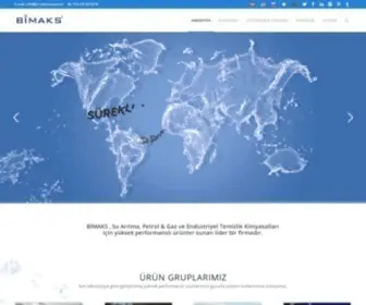 Bimakskimya.com.tr(Anasayfa) Screenshot