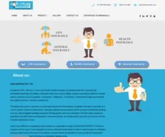 Bimawaala.com(bimawaala) Screenshot