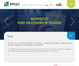 Bimax.pl(Drukarnia krosno) Screenshot