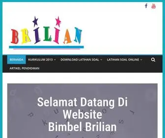 Bimbelbrilian.com(Bimbingan Belajar Brilian) Screenshot