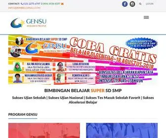 Bimbelgensu.com(Bimbel di Bintaro) Screenshot