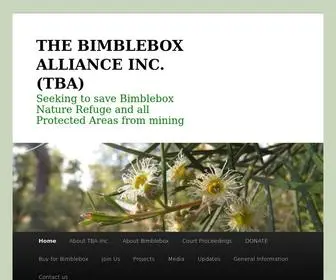 Bimblebox.org(The Bimblebox Alliance Inc) Screenshot