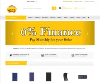 Bimblesolar.com(Affordable Solar Panels and Solar Equipment in the UK and delivered Worldwide. Solar panels) Screenshot