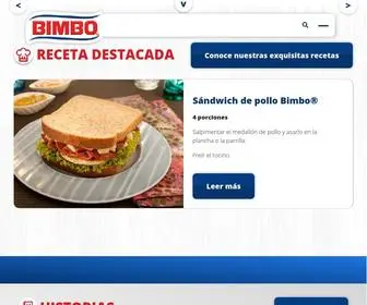Bimbo.com.mx(Bimbo) Screenshot