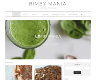Bimbymania.com(Ricette Bimby e molto altro sul Bimby) Screenshot