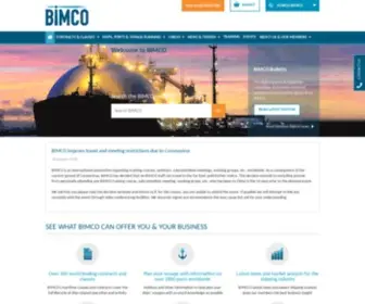 Bimco.org(BIMCO Home) Screenshot